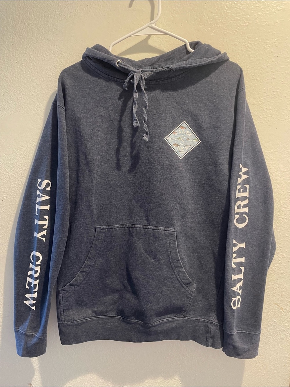 Salty Crew Tippet Refuge Pullover Hoodie -Navy Blue